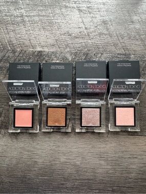 Addiction Tokyo Eyeshadow Bundle - Love Vision Dolce Vita Moon River My Baby NIB